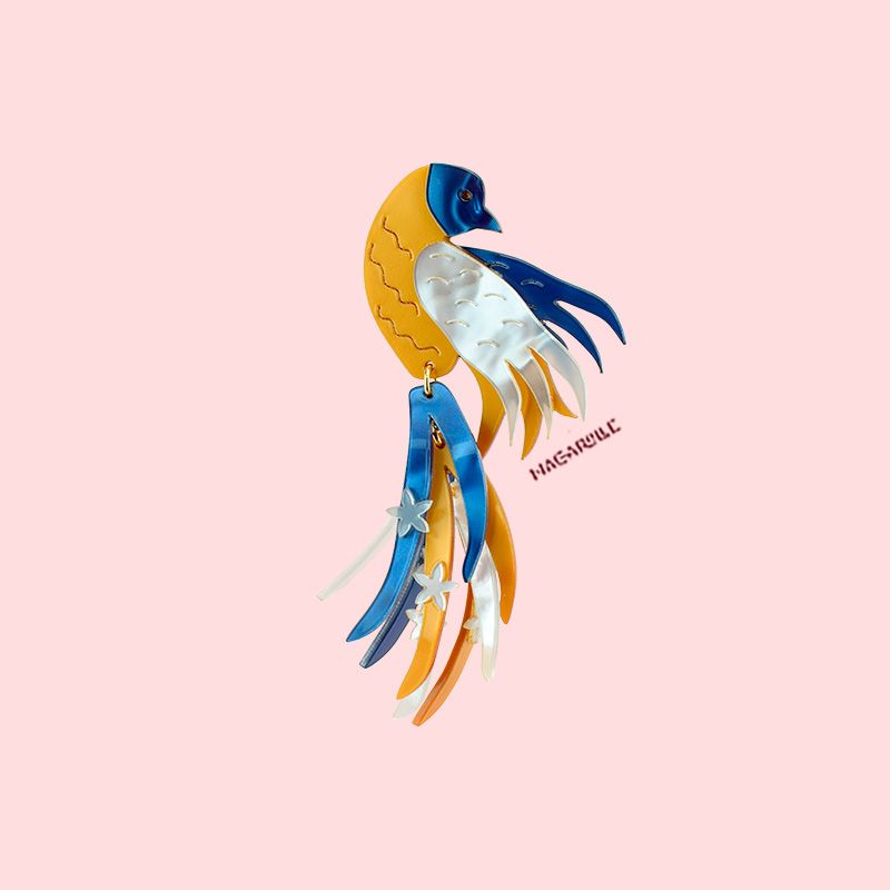 BROCHE PÁJARO