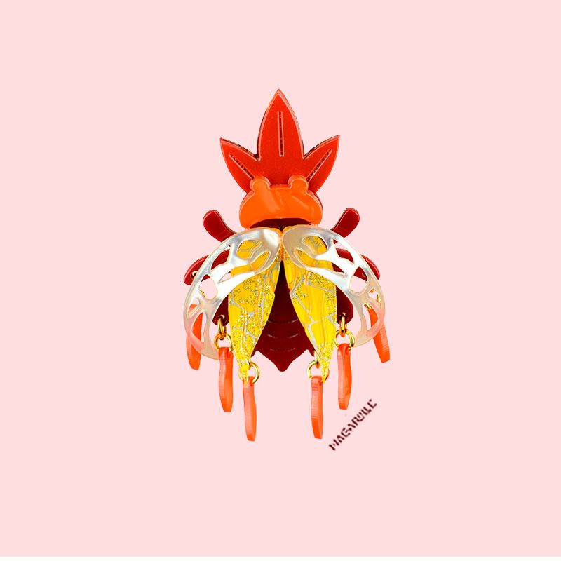 BROCHE ESCARABAJO