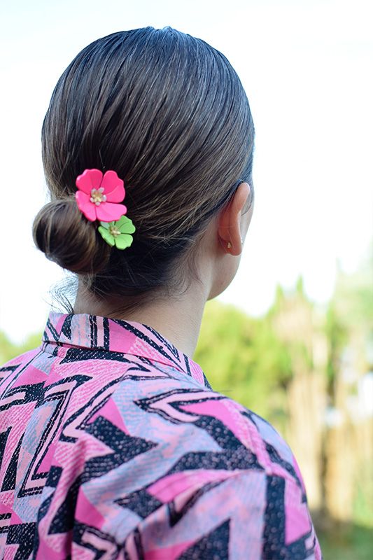 broche pelo tocado look pelo invitada