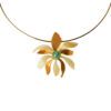COLLAR MAGNOLIA DORADA