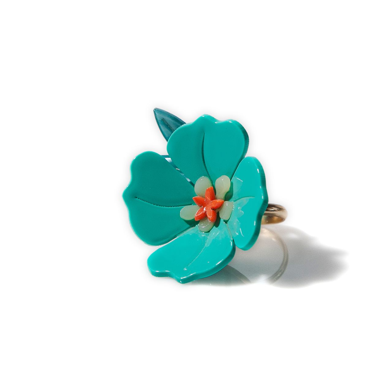 ANILLO AMAPOLA VERDE