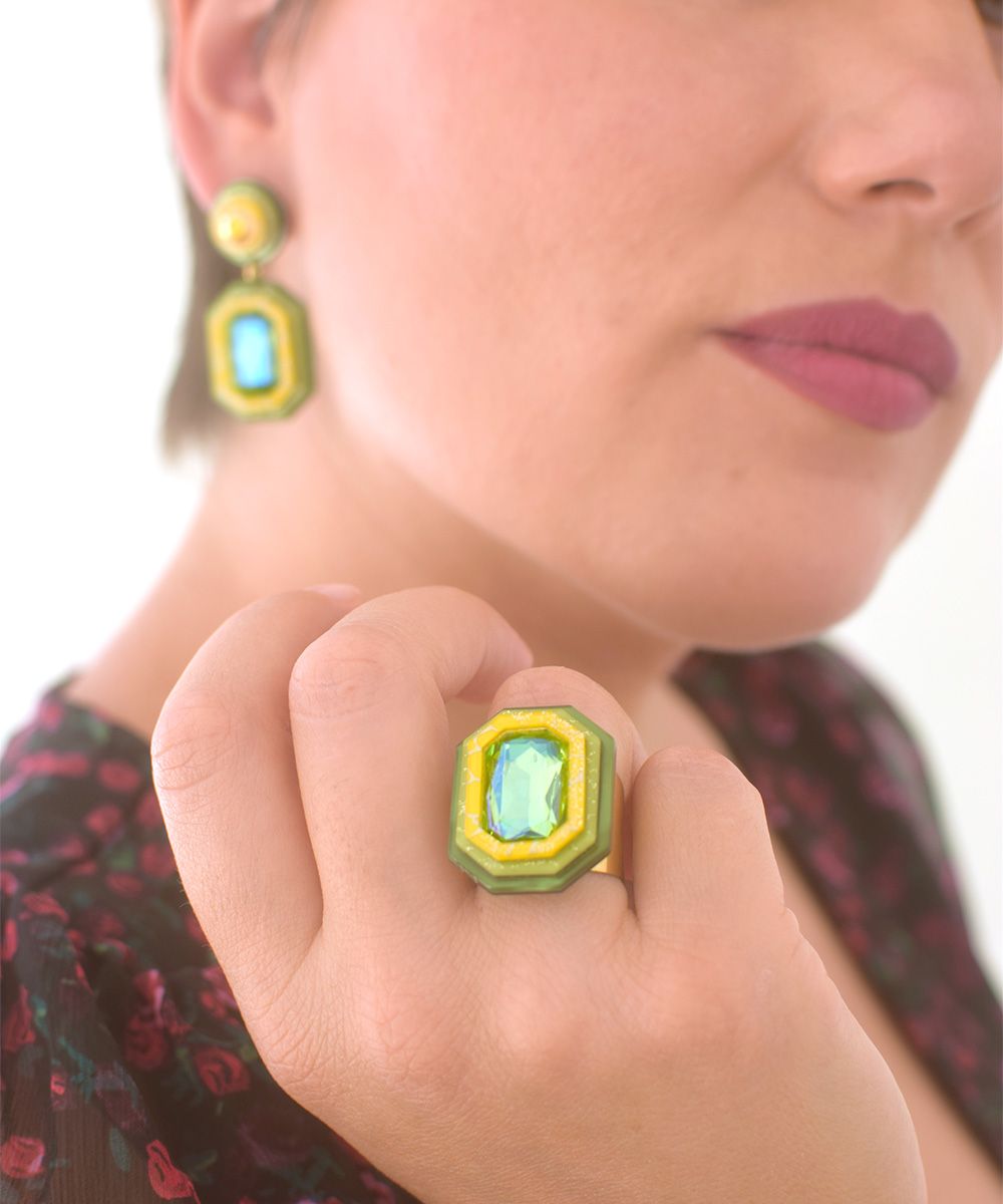ANILLO GEMA VERDE - Imagen 2