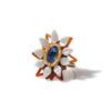 ANILLO GIRASOL AZUL