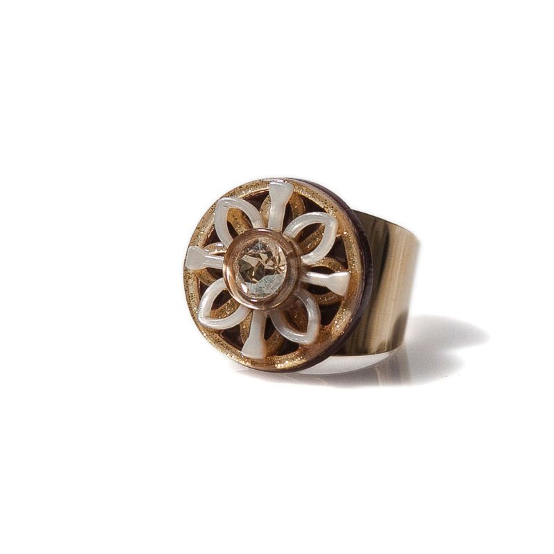 ANILLO SIRENA DORADO