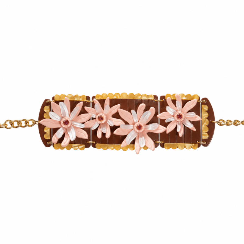 PULSERA CALÉNDULA ROSA